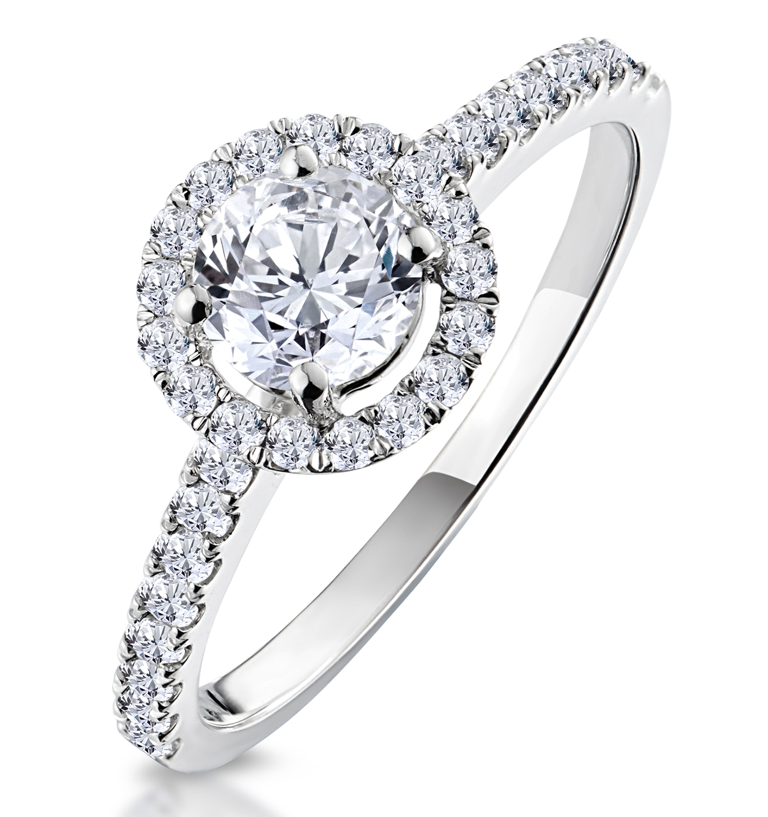Round Cut Diamond Engagement Rings TheDiamondStore.co.uk™