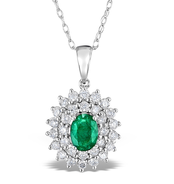 Emerald Necklaces & Pendants | TheDiamondStore.co.uk™