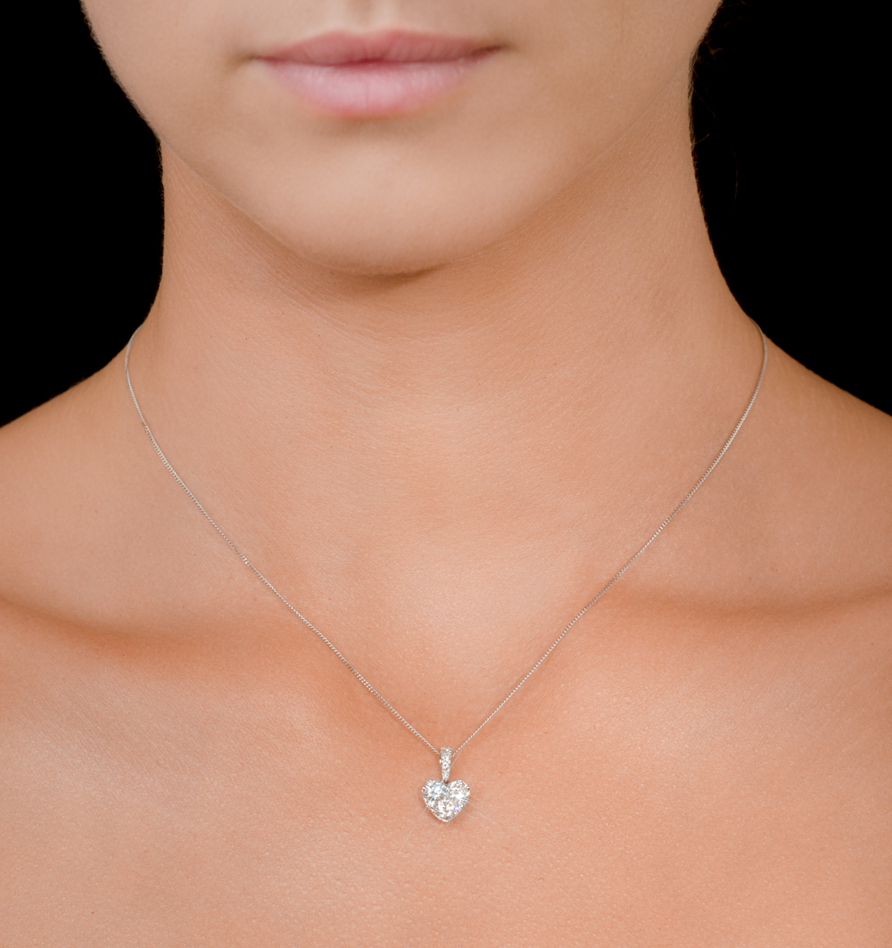 Diamond Drop Necklaces TheDiamondStore.co.uk™