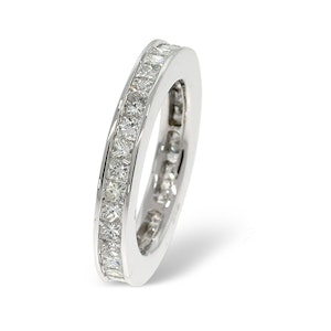 Exclusive 2.00CT H/Si Full Eternity Ring SIZE N