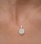 Diamond Grande Galileo 2.15CT Pendant Necklace in 18K Gold - R4649 - image 3