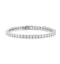 Silver Diamond Set 1.00ct Tennis Bracelet - image 1