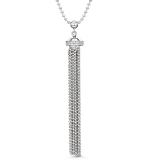 Allura Collection Diamond Necklace in 925 Silver - UP3244