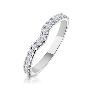 Lily Matching Wedding Band 0.30ct H/Si Diamond in 18K White Gold