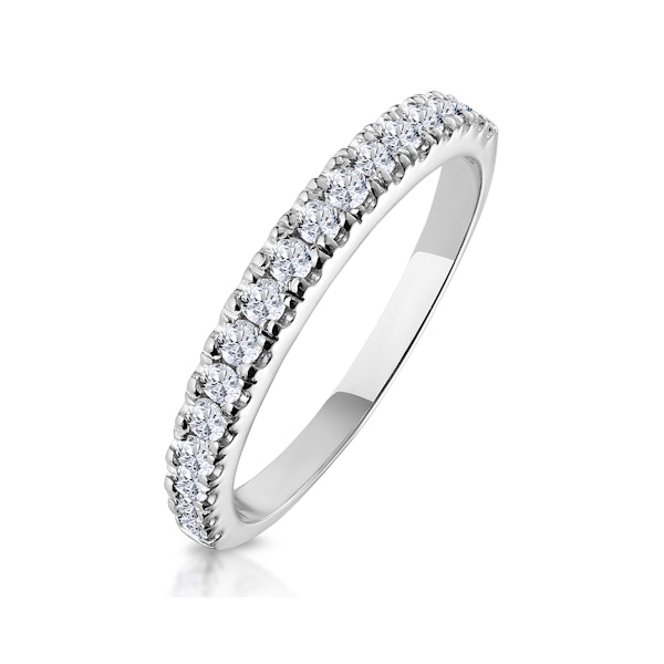 Jessica Matching Wedding Band 0.30ct H/Si Diamond in 18K White Gold - Image 1