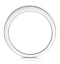 Alexa Matching Wedding Band 0.55ct H/Si Diamond  in 18K White Gold - image 2