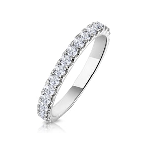Aria Matching Wedding Band 0.55ct H/Si Diamond in 18K White Gold