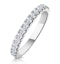 Aria Matching Wedding Band 0.55ct H/Si Diamond  in 18K White Gold - image 1
