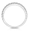 Aria Matching Wedding Band 0.55ct H/Si Diamond  in 18K White Gold - image 2