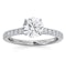 Natalia Lab Diamond Engagement Side Stone Ring 18KW Gold 2.50CT G/VS1 - image 3