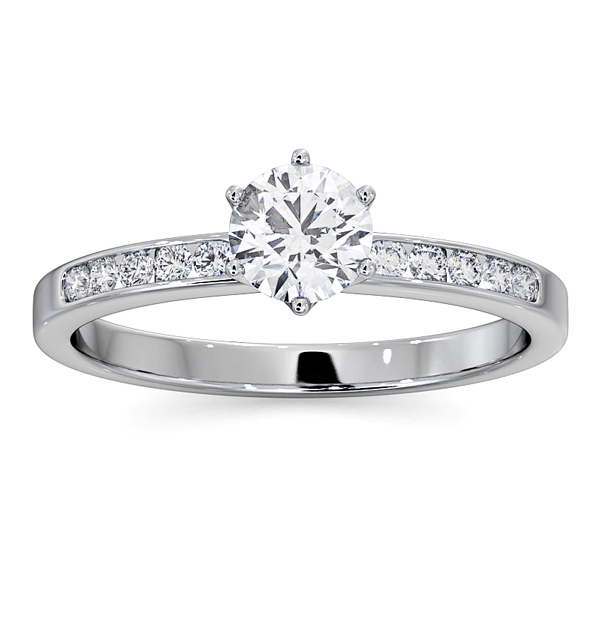 Charlotte Diamond Halo Engagement Rings | The Diamond Store