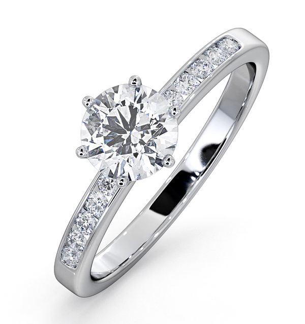 Charlotte Diamond Halo Engagement Rings The Diamond Store