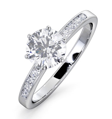 Charlotte Diamond Halo Engagement Rings | The Diamond Store