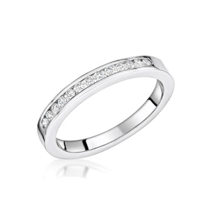 Charlotte 2.6MM Wedding Band 0.15ct H/Si Diamonds Platinum