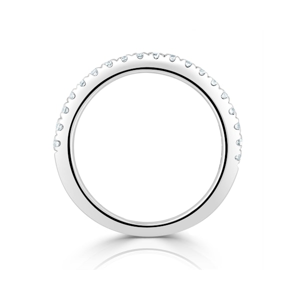 Elizabeth Matching Wedding Band 0.45ct G/Si Diamond in Platinum - Image 3