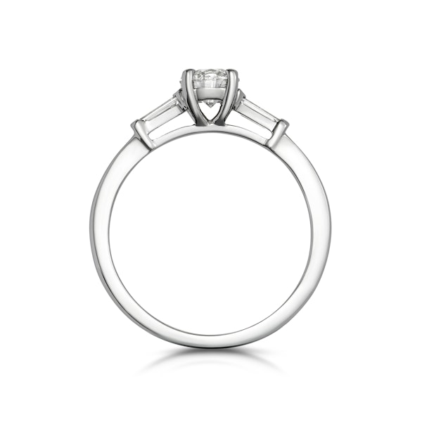 Isadora Diamond Engagement Ring Platinum 0.65ct G/VS2 - Image 3