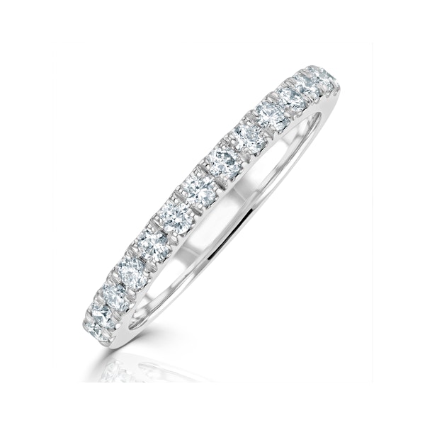 Meghan Matching Wedding Band 0.30ct G/Si Diamond in Platinum - Size H - Image 1