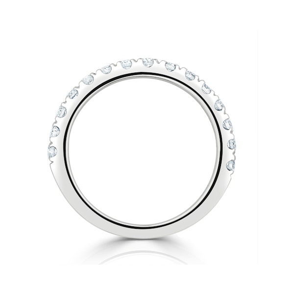 Katerina Matching Wedding Band 0.50ct G/Si Diamond in Platinum - Image 2