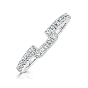 Annabelle Matching Wedding Band 0.30ct G/Si Diamond in 18K White Gold