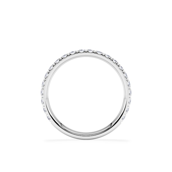 Amora 0.50ct Lab Diamond Set Ring Set in 18K White Gold - Image 3