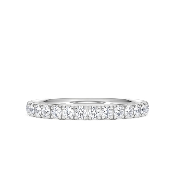 Amora 0.50ct Lab Diamond Set Ring Set in Platinum - Image 5