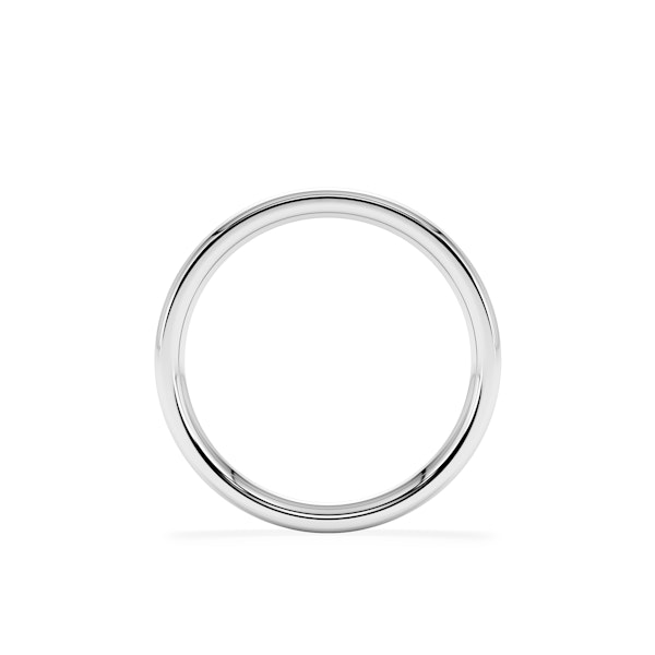 Amora Platinum Wedding Ring - Image 3