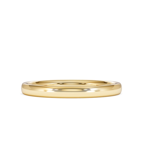 Amora 18K Gold Wedding Ring - Image 5