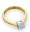 Certified Lauren 18K Gold Diamond Engagement Ring 0.75CT-F-G/VS - image 4