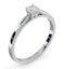 Engagement Ring Certified Petra Platinum Diamond 0.25CT H/SI - image 2