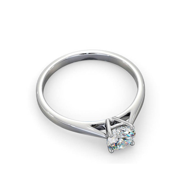 Engagement Ring Certified 0.70CT Petra Platinum G/SI1 - Image 4