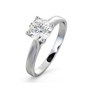 1 Carat Diamond Engagement Ring Grace Lab FVS1 18K White Gold