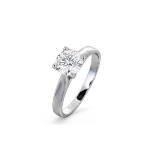 1 Carat Diamond Engagement Ring Grace Lab F/VS1 IGI Certified Platinum