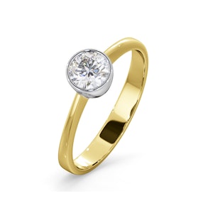 Diamond Engagement Ring - Round Emily 0.50CT 18K Gold