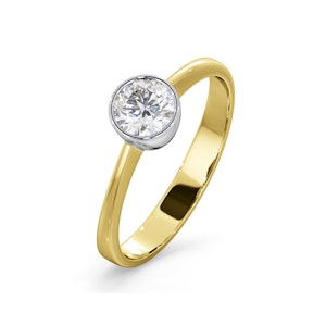 Diamond Engagement Ring - Round Emily 0.50CT 18K Gold