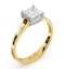 Certified Lucy 18K Gold Diamond Engagement Ring 0.75CT-F-G/VS - image 2