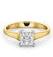 Certified Lucy 18K Gold Diamond Engagement Ring 0.75CT-F-G/VS - image 3