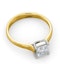 Certified Lucy 18K Gold Diamond Engagement Ring 0.75CT-F-G/VS - image 4