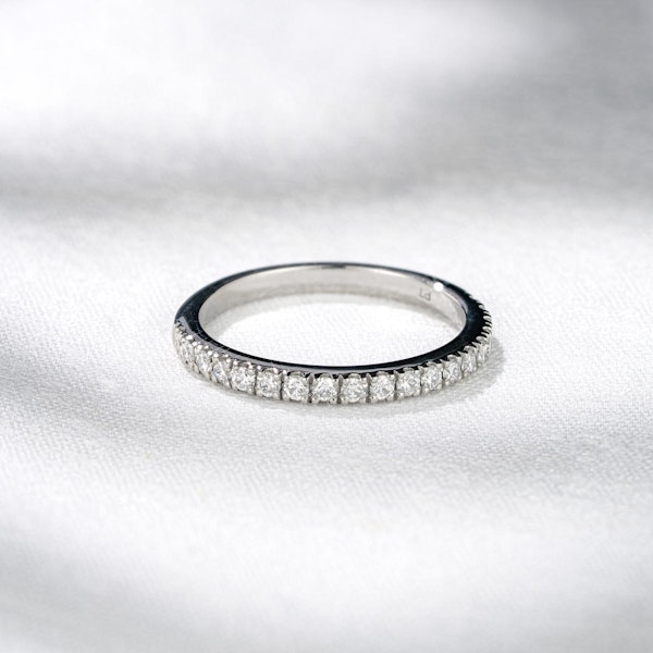 Anastasia Matching Wedding Band 0.40ct G/Si Diamond in Platinum - Image 4
