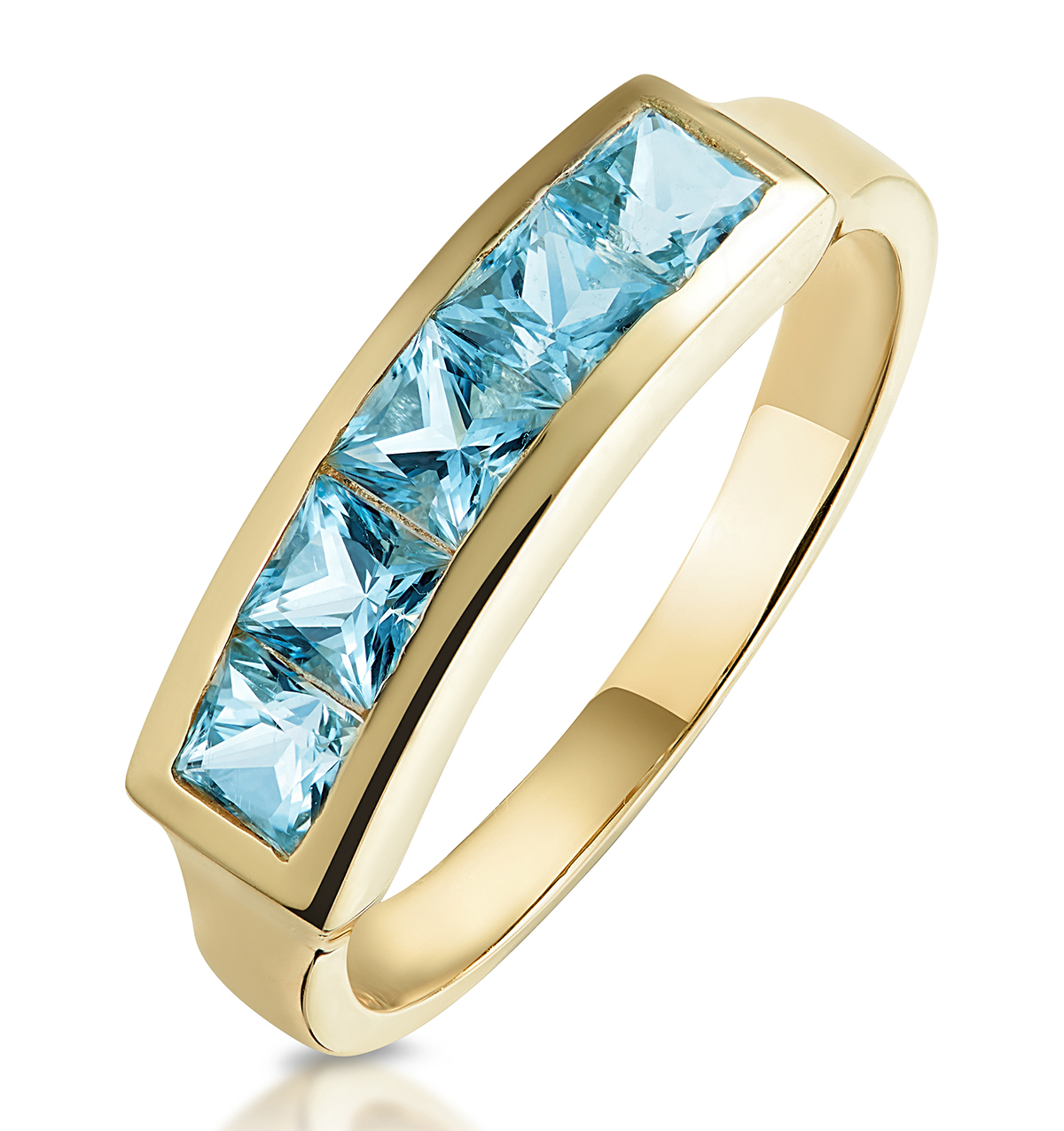 Blue Topaz Rings | The Diamond Store