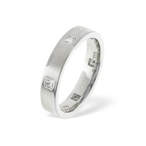 Lauren 6 Stone Platinum Diamond Wedding Ring 0.28CT H/SI