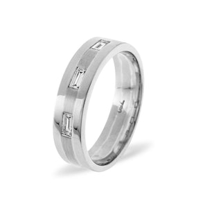Lilly 3 Stone Platinum Diamond Wedding Ring 0.14CT G/VS