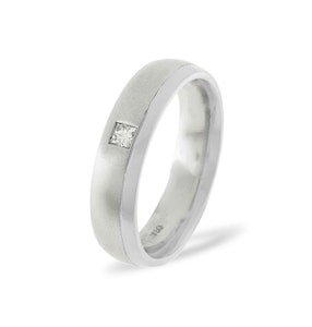 Lauren 0.08CT H/SI Diamond and White Gold Wedding Ring