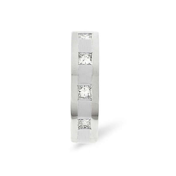 Lauren 4 Stone Platinum Diamond Wedding Ring 0.35CT H/SI - Image 2