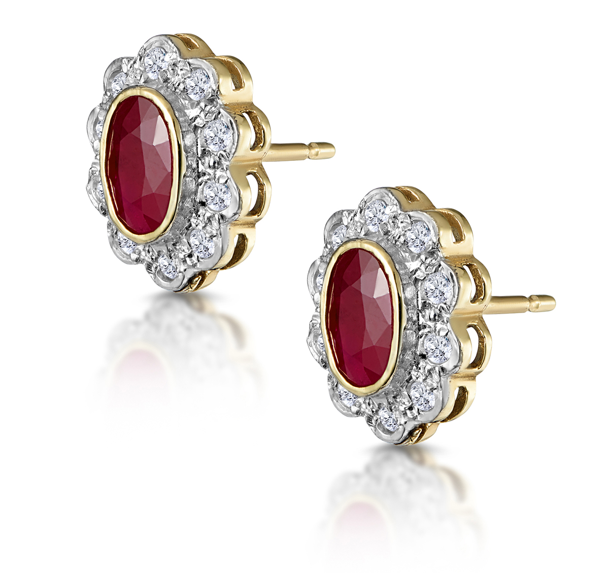 Ruby Earrings | TheDiamondStore.co.uk™