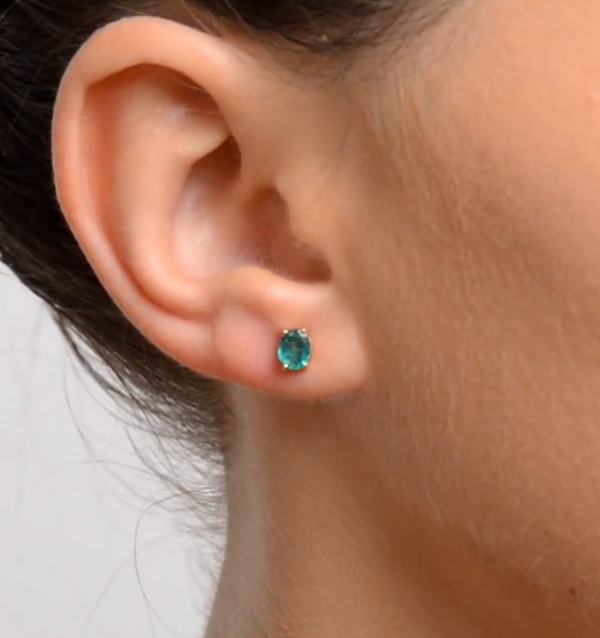 Emerald Earrings The Diamond Store