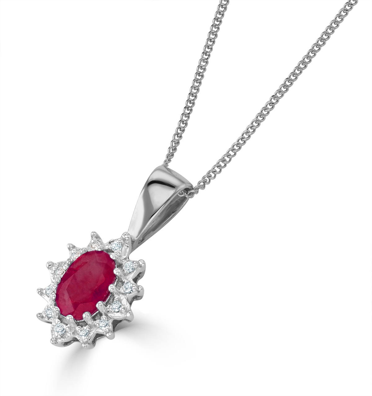 Ruby Necklaces & Pendants The Diamond Store