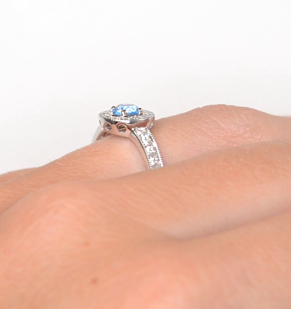 Blue Topaz Rings | The Diamond Store