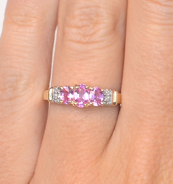 Pink Sapphire Rings | The Diamond Store