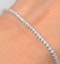 Diamond Tennis Bracelet Chloe 2.00ct H/Si Claw Set in 18K White Gold - image 3
