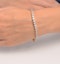 Ava Diamond Cluster Bracelet 3.00ct H/Si Quality set in 18K White Gold - image 3